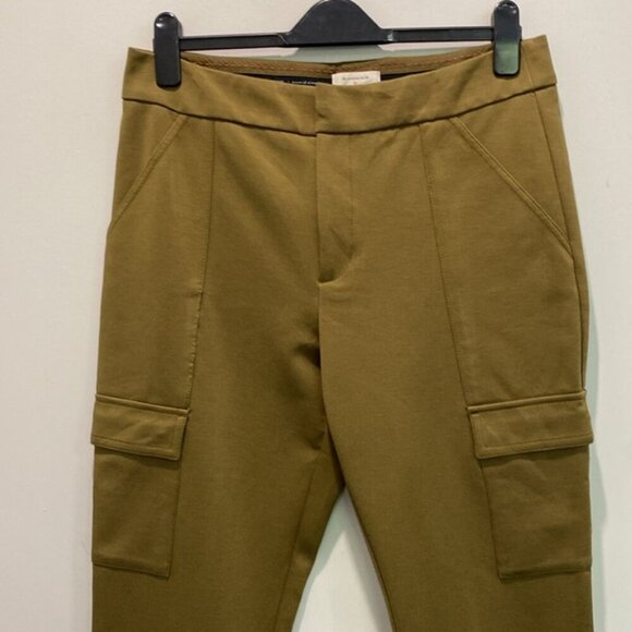 Anthropologie Green Cargo Pants Size 12 - Picture 6 of 16